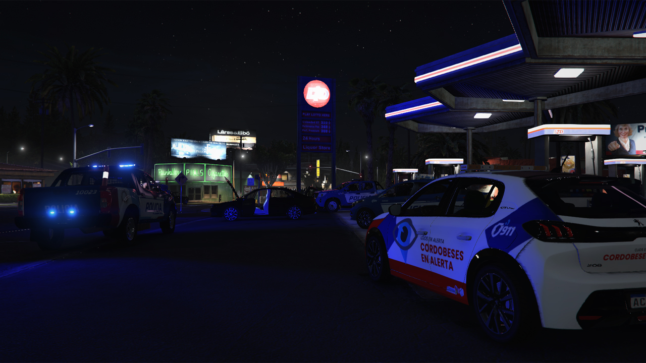 Captura del servidor